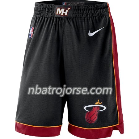 Miami Heat Män Shorts Svart 2018-19 Nike Swingman